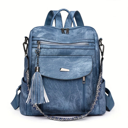 Backpack for Women – 5 Colors, PU Leather, for Travel & Work – detail view 7