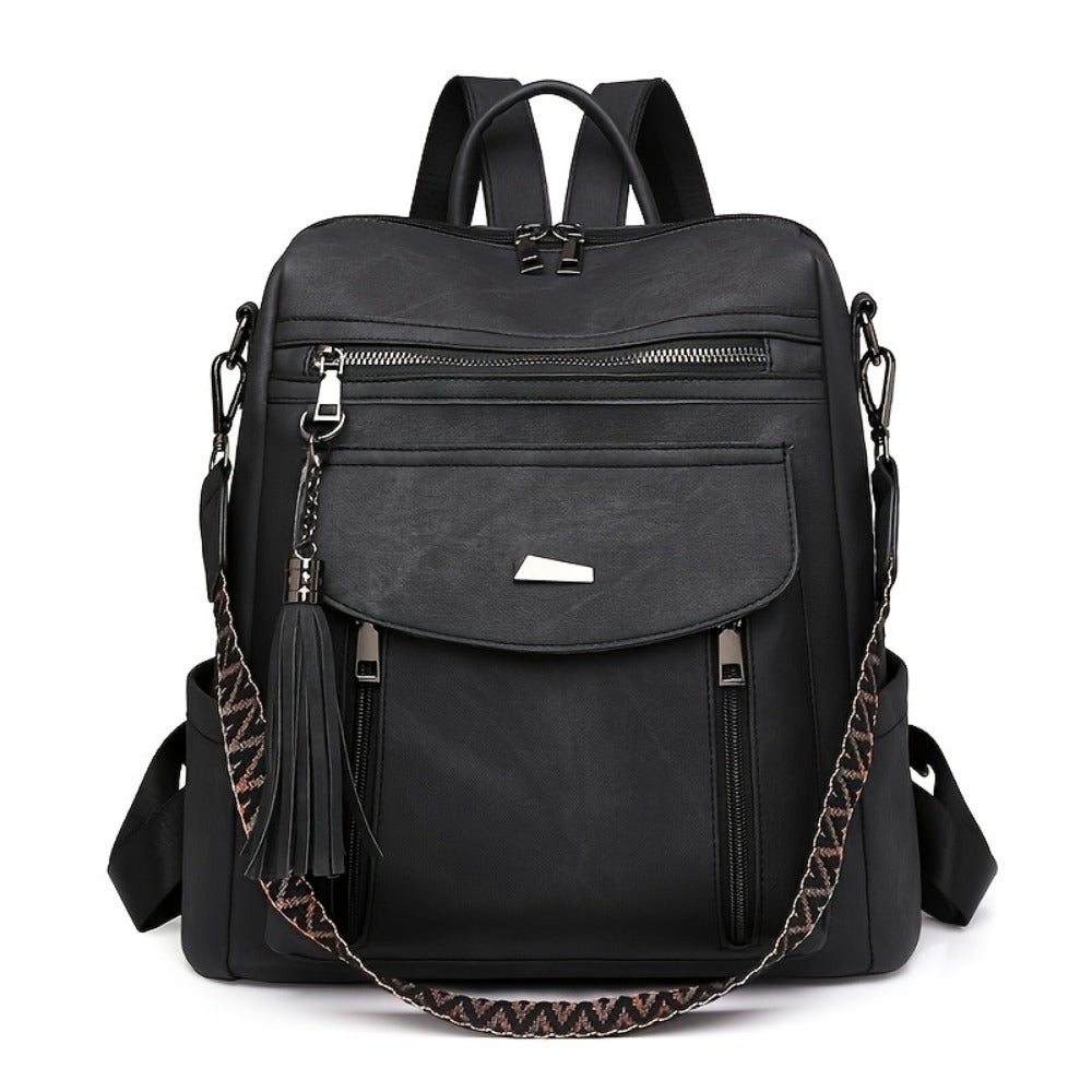 Backpack for Women – 5 Colors, PU Leather, for Travel & Work – detail view 11