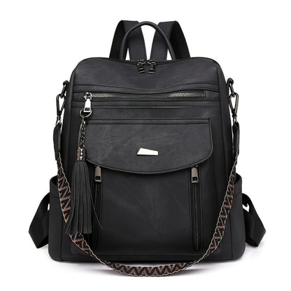 Backpack for Women – 5 Colors, PU Leather, for Travel & Work – detail view 11