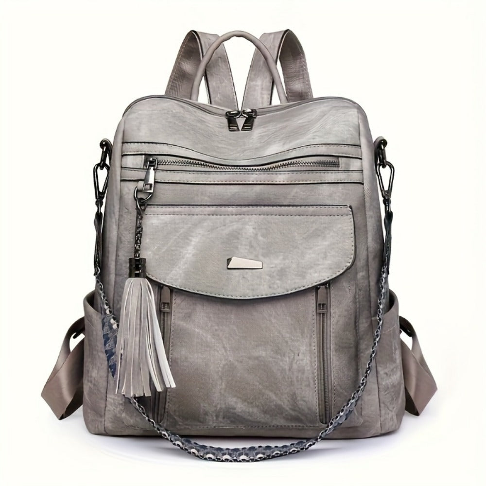 Backpack for Women – 5 Colors, PU Leather, for Travel & Work – detail view 13