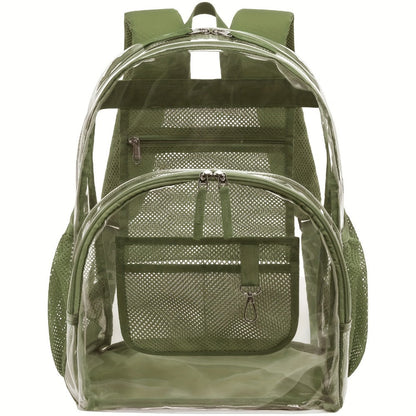 Backpack for Women – PVC, Clear, Transparent, for Travel & Work – detail view 9