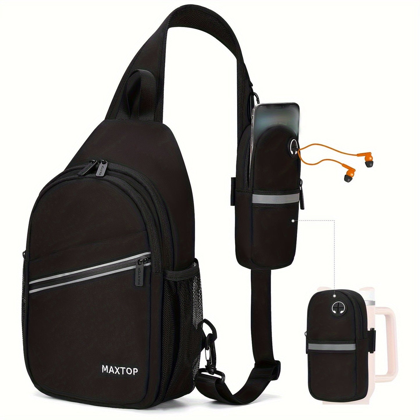 Sling Bag – Lightweight, for Travel – detail view 26