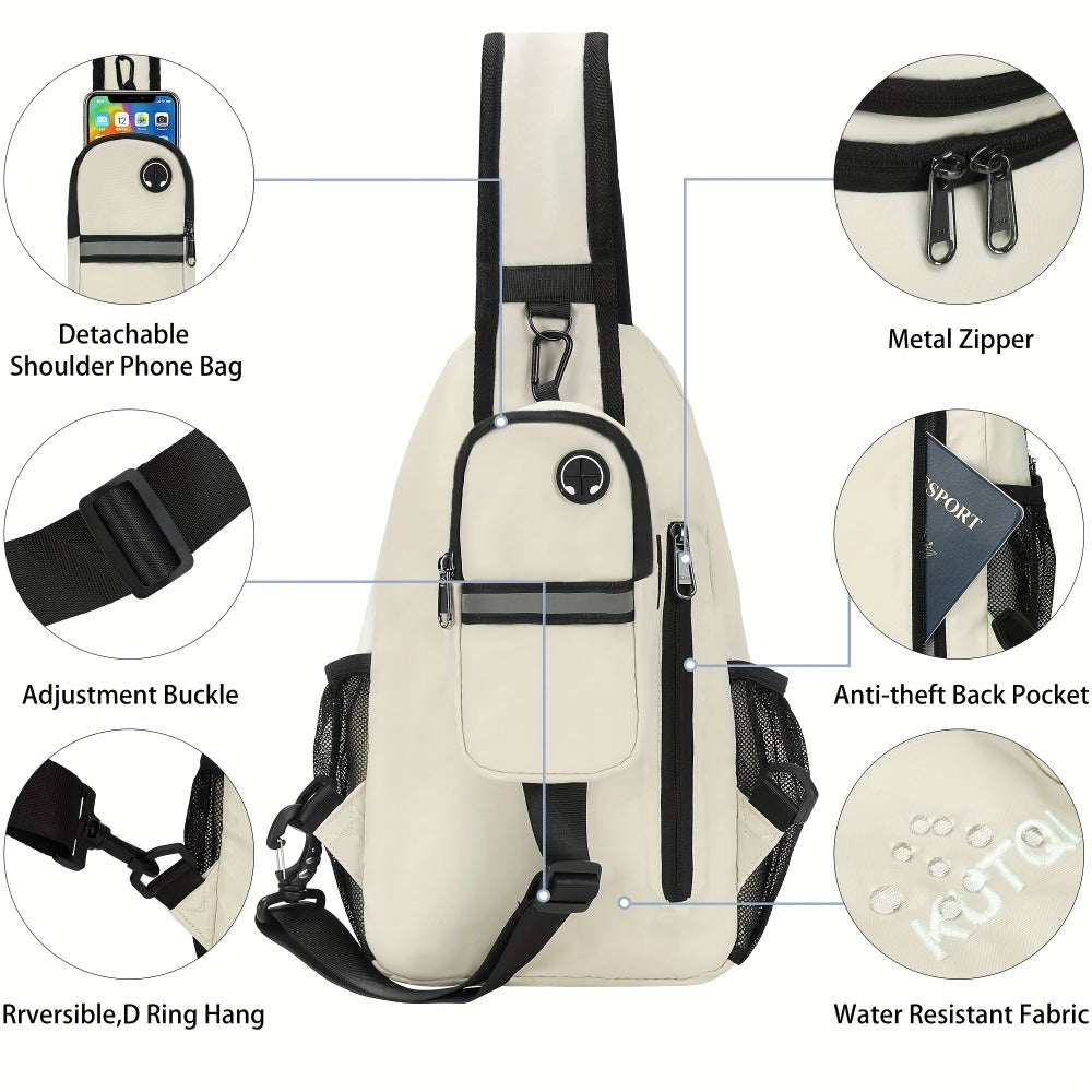 Sling Bag – Lightweight, for Travel – detail view 25