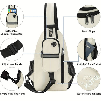 Sling Bag – Lightweight, for Travel – detail view 25