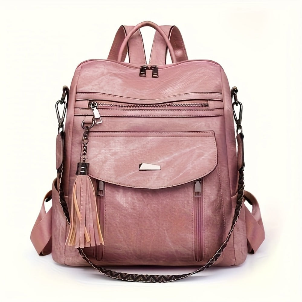 Backpack for Women – Vegan Leather, Convertible – detail view 8