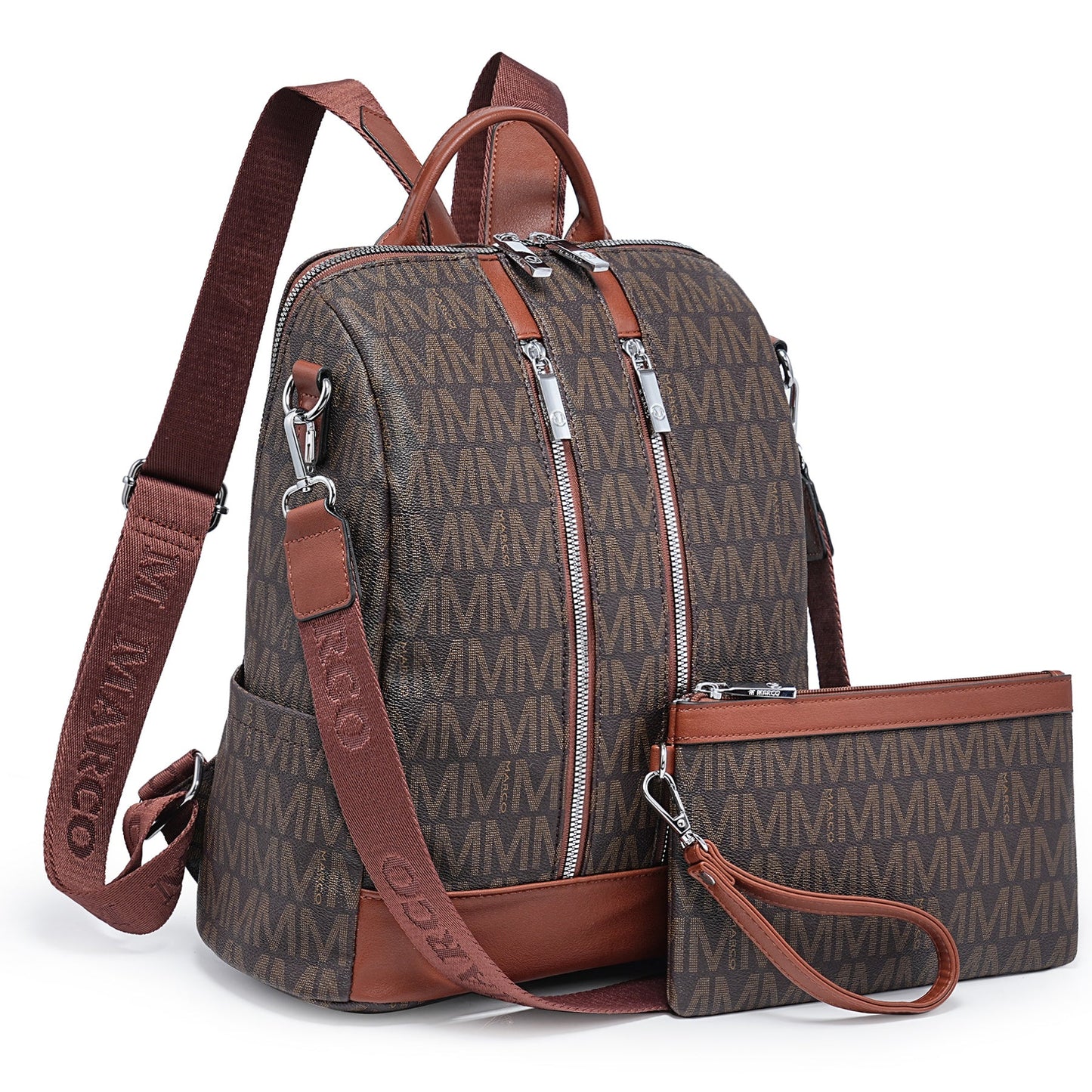 Backpack for Women – Vegan Leather, Anti-Theft, Convertible, Multi-Pocket – detail view 50