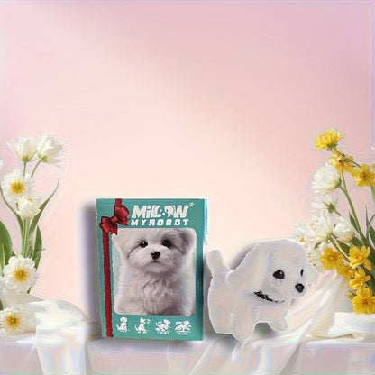 Plush Electric Puppy Toy That Walks & Barks – Interactive Electronic Pet with Soft Plush & Gift Box, Parent-Child Companion, Birthday & Holiday Gift for Kids