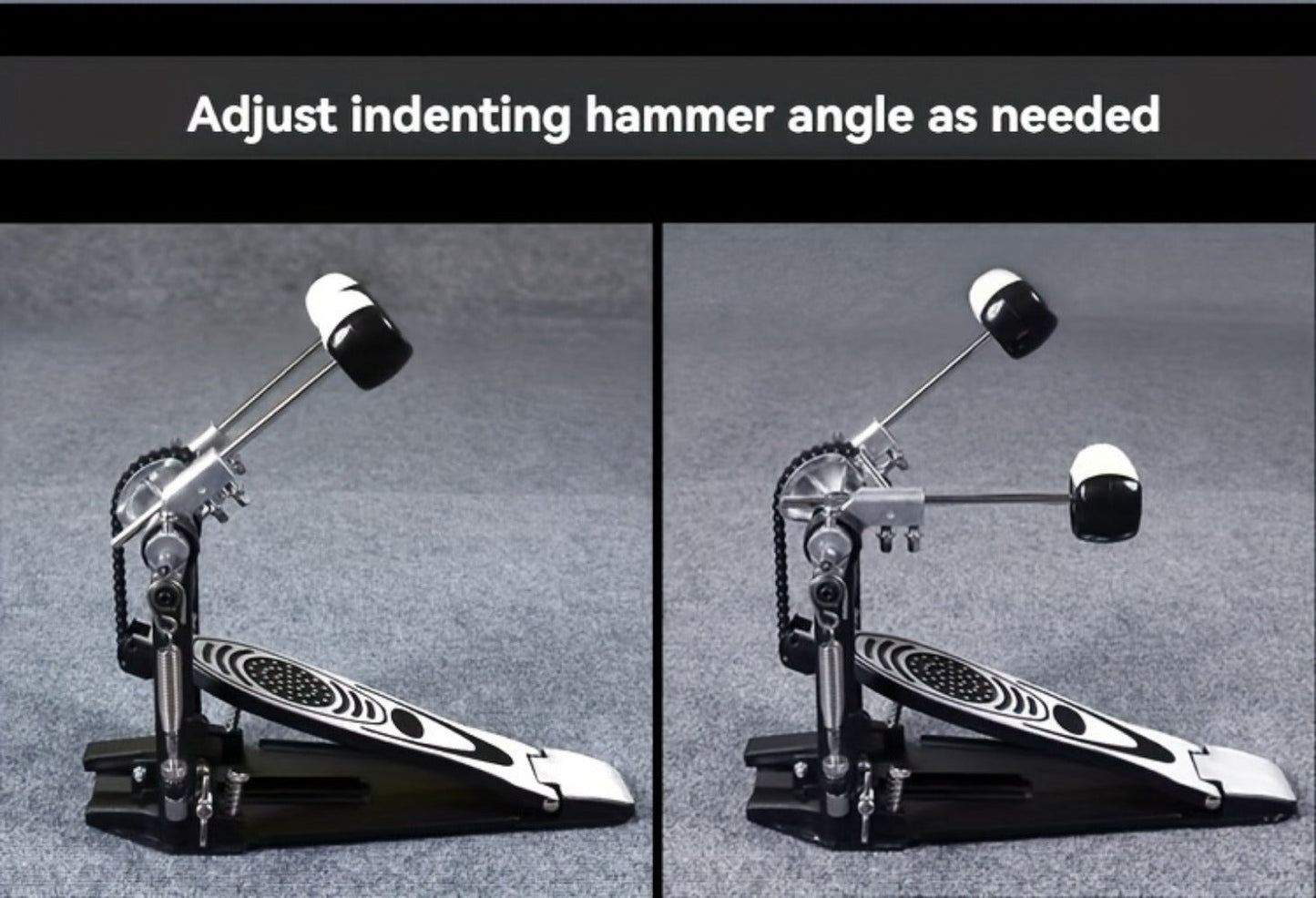 Bass Drum Pedal, Double, Pedals, Chain for Operating A Kick Drum Or Percussion detail image - detail view 10