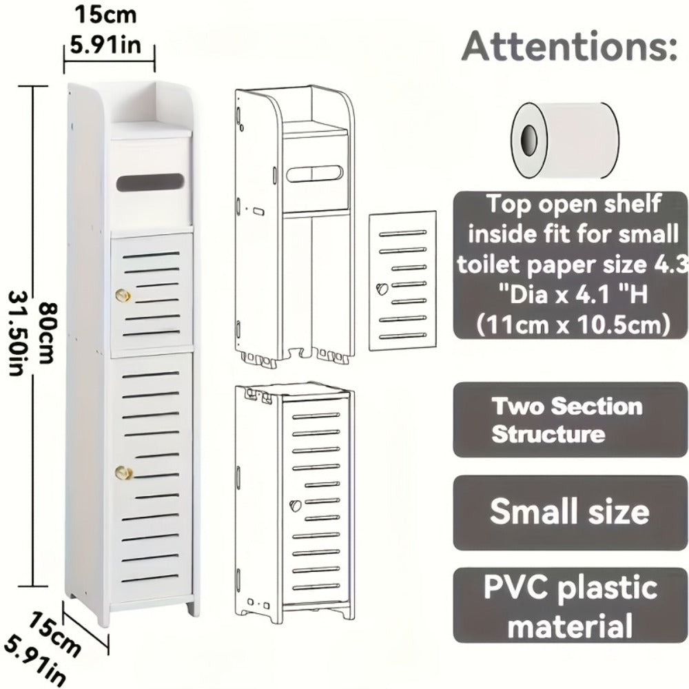 Bathroom Storage Cabinet, Multi-Purpose Organizer Cabinet for Organized Everyday Storage detail image - detail view 3