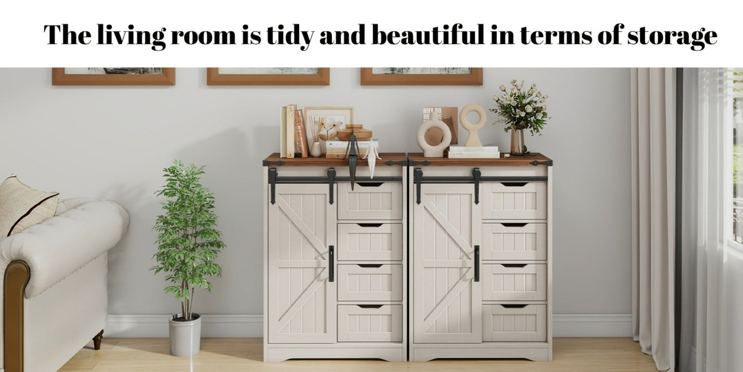 Bathroom Storage Cabinet with Sliding Doors and Adjustable Shelves detail image - detail view 13