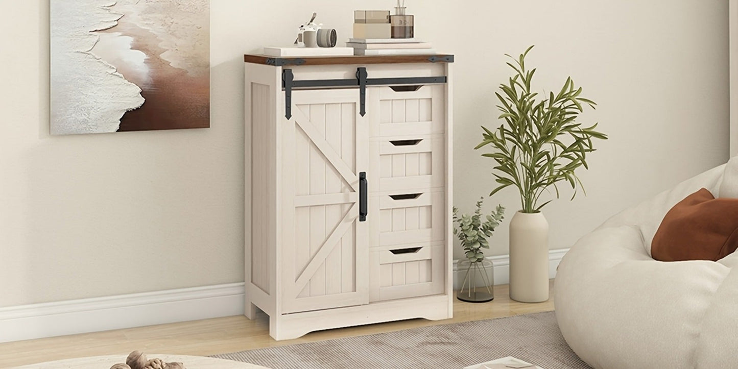 Bathroom Storage Cabinet with Sliding Doors and Adjustable Shelves detail image - detail view 15