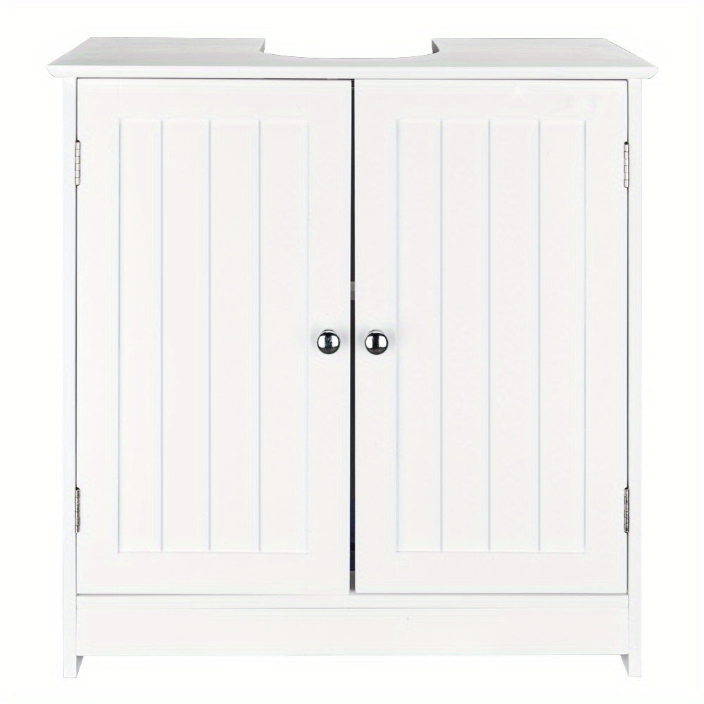 Bathroom Vanity Cabinet shown in the White option