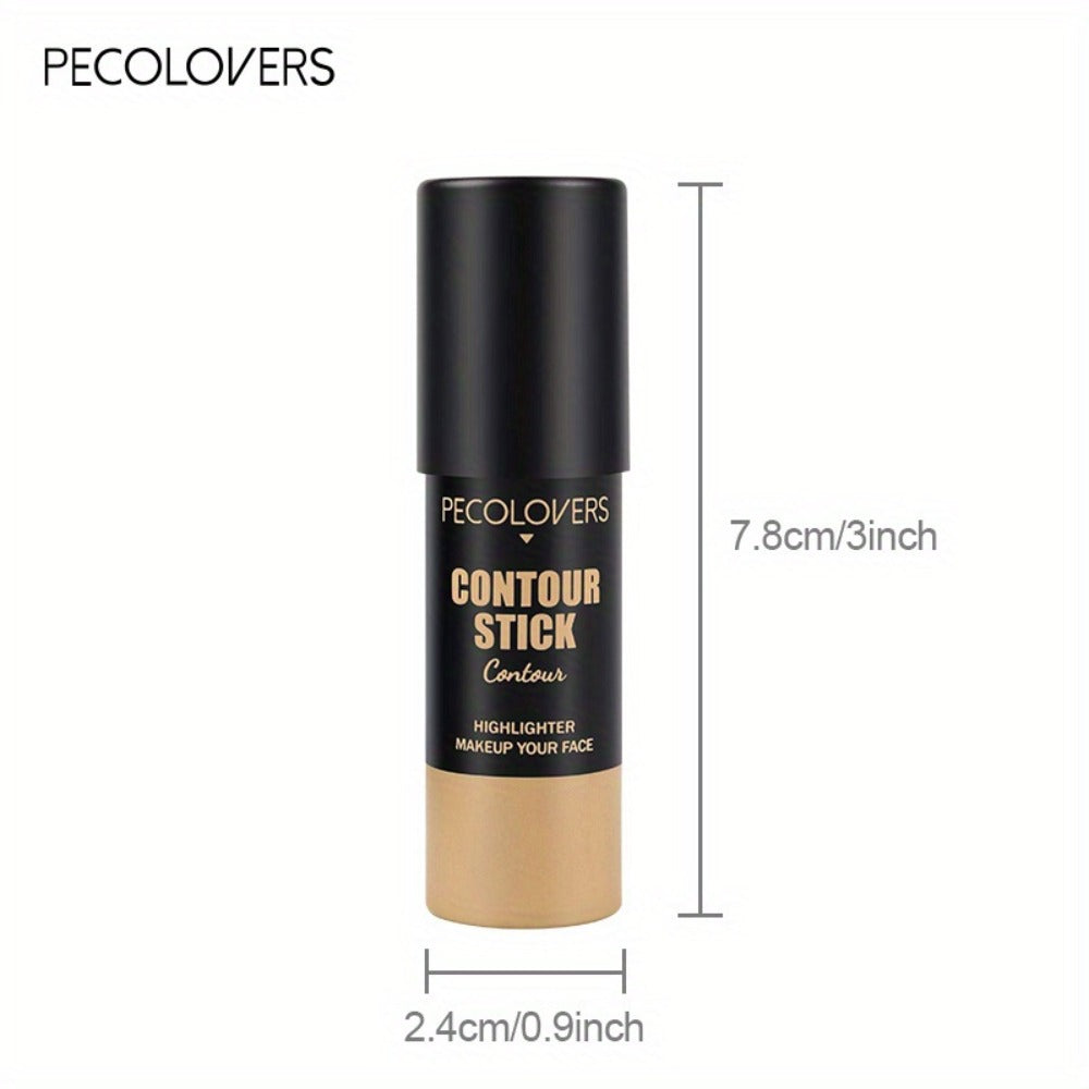 Five-Piece Cream Concealer Stick Set in Five Shades for Face and Body Makeup with Twist-Up Tubes