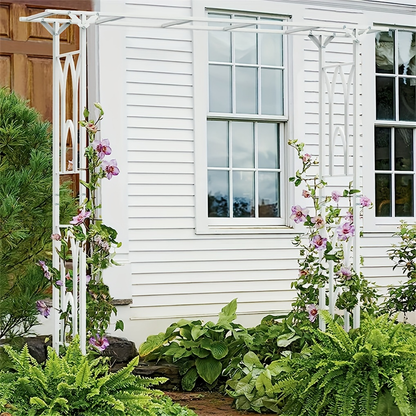 Wedding Arch Metal Garden Arbor Pergola Rose Trellis Backdrop Stand