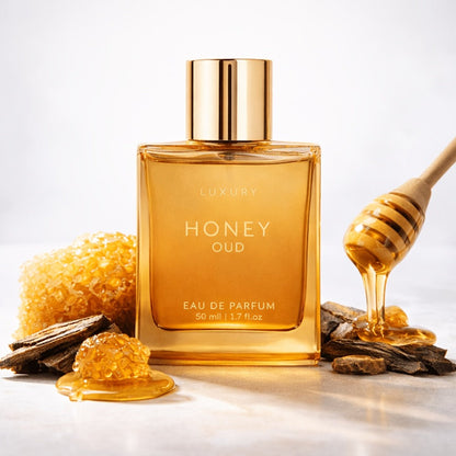 Eau de Parfum Arabian Oud Collection with Honey Oud & Date 50ml Bottles and 4 Source Options