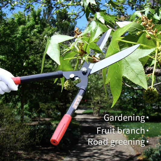 Garden Pruning Shears Heavy Duty, Professional Metal Garden Scissors with Ergonomic Grip for Tree Pruning, Branch Cutting, Shrub Shaping & Lawn Care