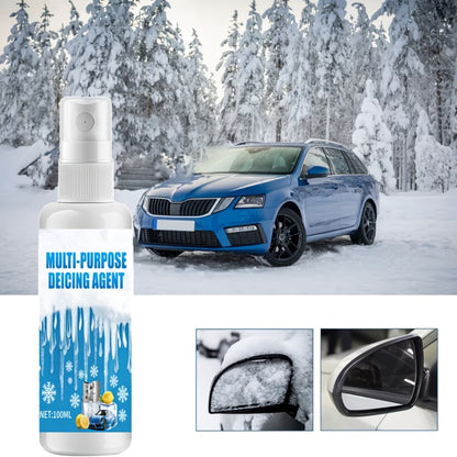 Refrigerator & Freezer De-Icer Spray – Fast Ice Melting & Anti-Freeze Solution for Household Fridges, RV Refrigerators & Freezer Coils, Multi-Purpose De-Icing Agent