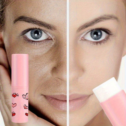 Two-Piece Matte Foundation Stick Set with Full-Coverage Formula for Oily or Combination Skin