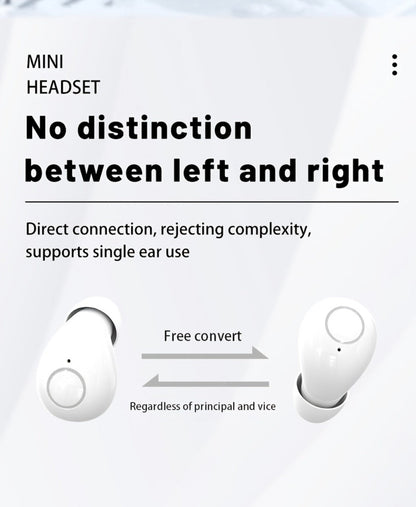 Invisible Sleep Earbuds Bluetooth 5.4 Mini Ultra Compact True Wireless – Noise Cancelling Hi-Fi All Day Wear Touch Control USB-C for Running Sleeping Compatible with All Phones