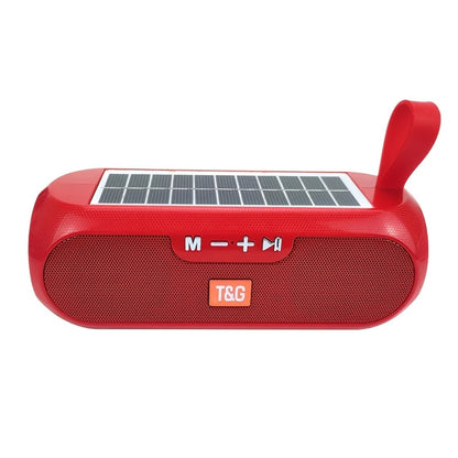TG182 Solar Powered Bluetooth Speaker – 10W Outdoor Wireless Speaker, 1200mAh Battery, TF Card, FM Radio, AUX Input, Type-C Charging, Compatible with Phone, Tablet, Computer & TV