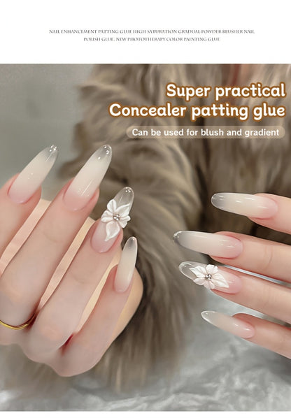 Gel Nail Polish Set with MORDDA Label, 9 Gradient Colors in the Yi Qiu Ci Nine-Grid Palette