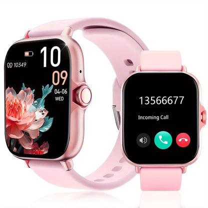 Smartwatch with Bluetooth Calling 1.91" AMOLED HD Touch Screen, Voice Assistant, Music Playback, Built-in Mic & Speaker, Multi-Sport Fitness Tracker – iPhone & Android Compatible
