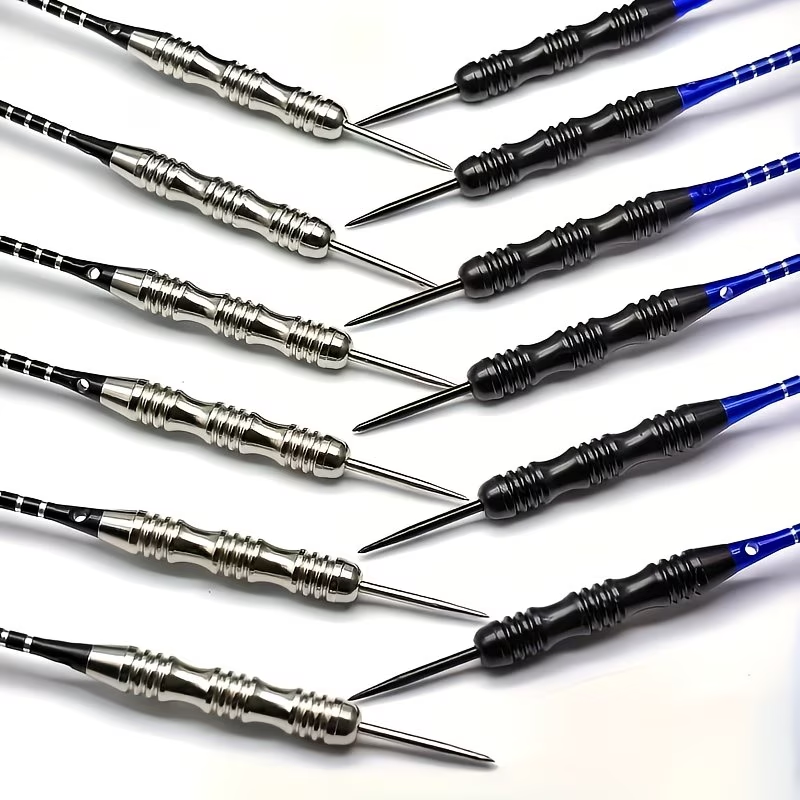 Professional Darts Set with Iron Tips, PET Shafts & Gift Box – Complete Dart Set for Training & Competition – Great Christmas & Holiday Gift for Friends & Family