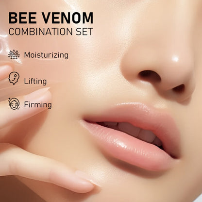 4-Piece ROZINO Bee-Themed Skincare Gift Set with Face and Body Containers in 40g, 50g and 150g Sizes