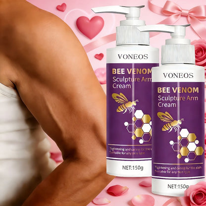 Body Cream VONEOS Bee Venom 150g Pump Bottle with One or Two Piece Options for External Arm Application