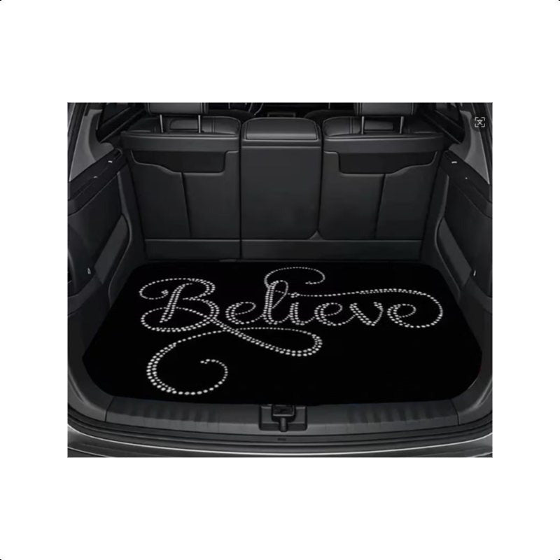 Car Trunk Mat Cargo Liner – Waterproof Non-Slip Trunk Floor Mat with Pattern Designs to Protect Vehicle Interior from Dirt, Spills & Scratches | Multiple Styles