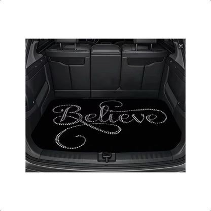 Car Trunk Mat Cargo Liner – Waterproof Non-Slip Trunk Floor Mat with Pattern Designs to Protect Vehicle Interior from Dirt, Spills & Scratches | Multiple Styles