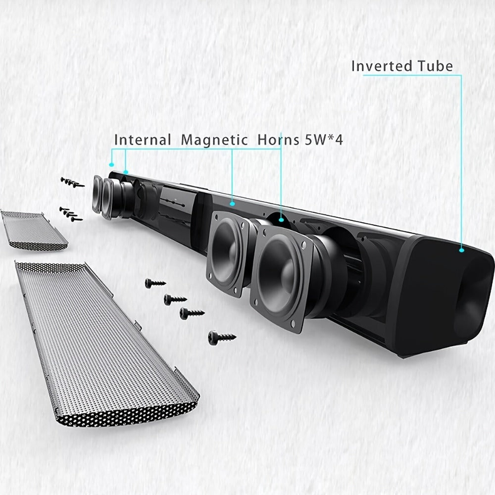 Soundbar with Subwoofer Wireless Surround Sound System 4 Speaker Home Theater Bluetooth 5.0 ARC for an Everyday Personal Care Routine