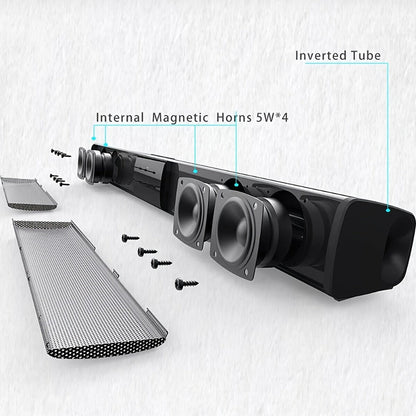 Soundbar with Subwoofer Wireless Surround Sound System 4 Speaker Home Theater Bluetooth 5.0 ARC for an Everyday Personal Care Routine
