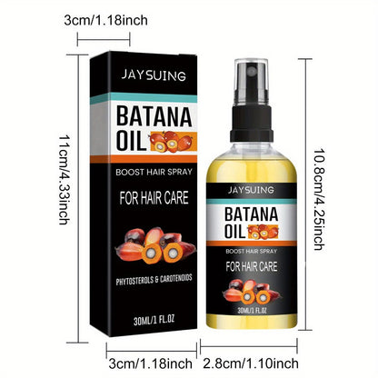 Eight-Pack 30 ml Batana Oil Hair Care Spray Set for Daily Scalp, Detangling and Travel Routines