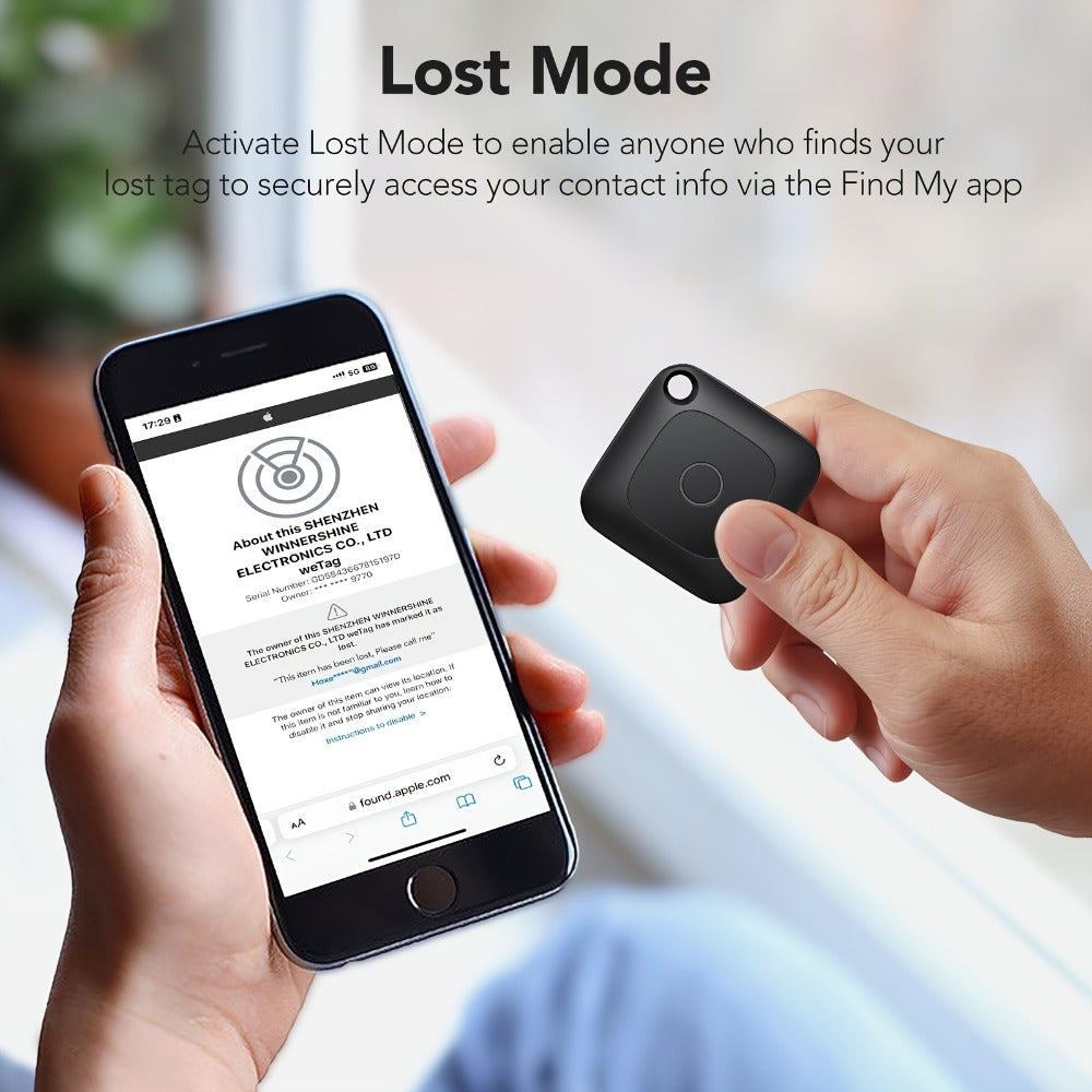 GPS Tracker Portable Real-Time Location Tracking Device – Global Coverage for Car Keys Wallet Pets Android & iOS Compatible (1-Pack / 2-Pack / 4-Pack)
