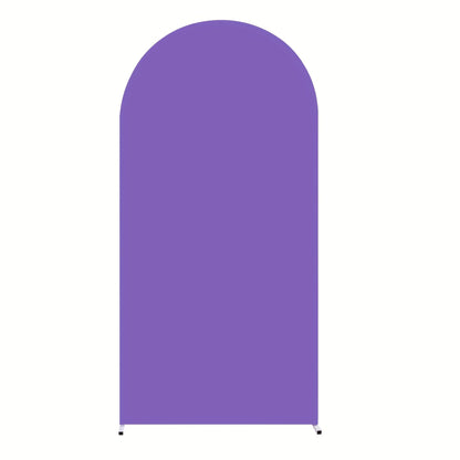 6FT Stretch Fabric Arch Cover with Bottom Zipper, 72 x 31.5-Inch Size and Eight Color Options