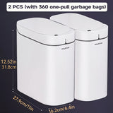 2 PCS +360 Garbage Bags