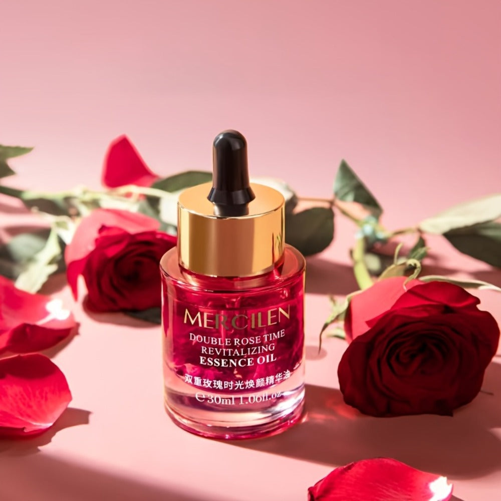 Rose Essential Oil Face and Body Moisturizer with Squalane and Avocado Oil in One Checkout Option