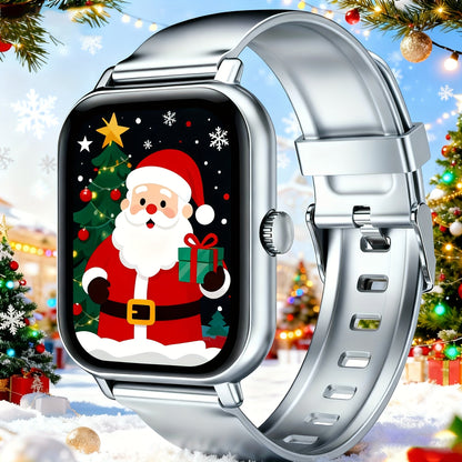 Smartwatch – Large Screen with HD Voice Calling, Unisex Bluetooth , Message Reminder, Multiple Sport Modes, Heart Rate Sleep Tracker…