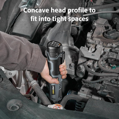 Power Tools TaskStar 3/8 Inch Cordless Ratchet or Wrench Set with 40 Nm Ratchet Option and Variable Speed