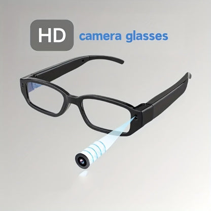 1080P HD Camera Glasses with Motion Detection – Video Recorder Camcorder Eyeglasses for Sports, Driving, Fishing & Outdoor Activities | Eye Protection Frame, USB Charging, Lightweight Durable Design