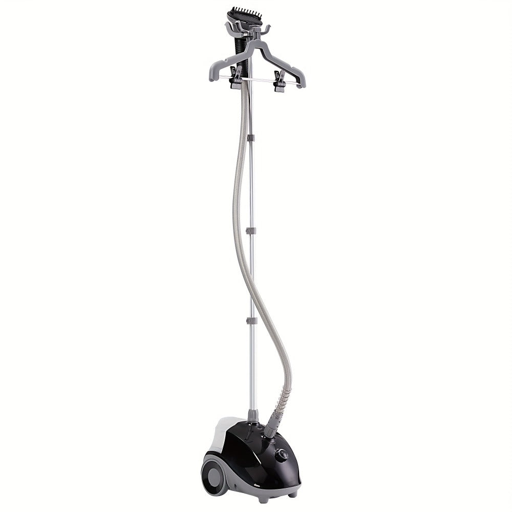 1500W Floor-Standing Garment Steamer with 1.8L Tank, 45-Second Heat-Up and Up to 60-Minute Steam Label