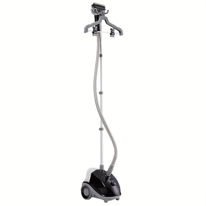 1500W Floor-Standing Garment Steamer with 1.8L Tank, 45-Second Heat-Up and Up to 60-Minute Steam Label