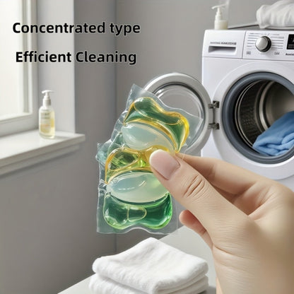 Flower-Shaped Laundry Detergent Pods with Floral Design, Offered in 30- or 60-Count Packages