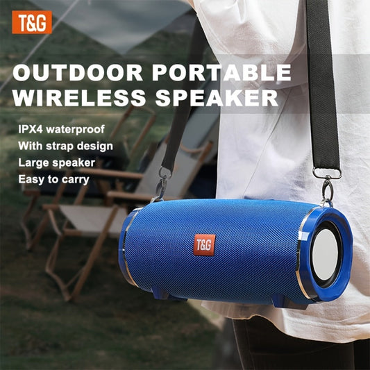 TG187 IPX4 Waterproof Outdoor Bluetooth Speaker | Dual Speakers, 4800mAh Rechargeable Battery, TWS Stereo Pairing, High Volume Portable Wireless Boombox for Party, Picnic, Camping & Stage