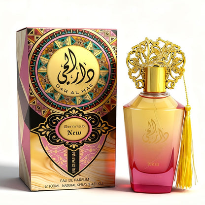 Arabic Perfume for Women 3.4 oz - Luxury Middle Eastern Eau de Parfum Spray, Long-Lasting Fruity Oriental Fragrance, Arabic Name Design, Ideal Gift for Valentine's Day, Christmas & Celebrations