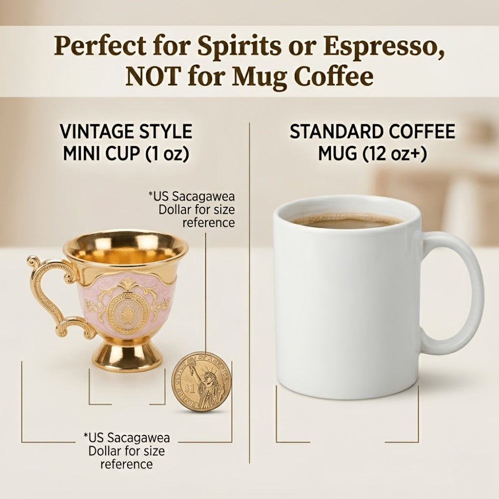 Vintage-Style Turkish Tea and Coffee Serving Set with Teapot, Six Cups and Tray in Three Colors