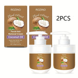 Two boxes of upgraded coconut oil hair removal cream