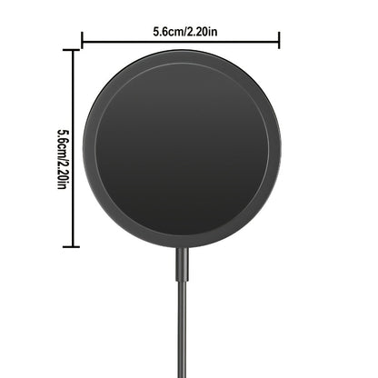 MagSafe Magnetic Wireless Charging Pad 15W Snap Alignment, Fast Charger for iPhone 17/16/15/14/13/12 & AirPods Pro/3/2