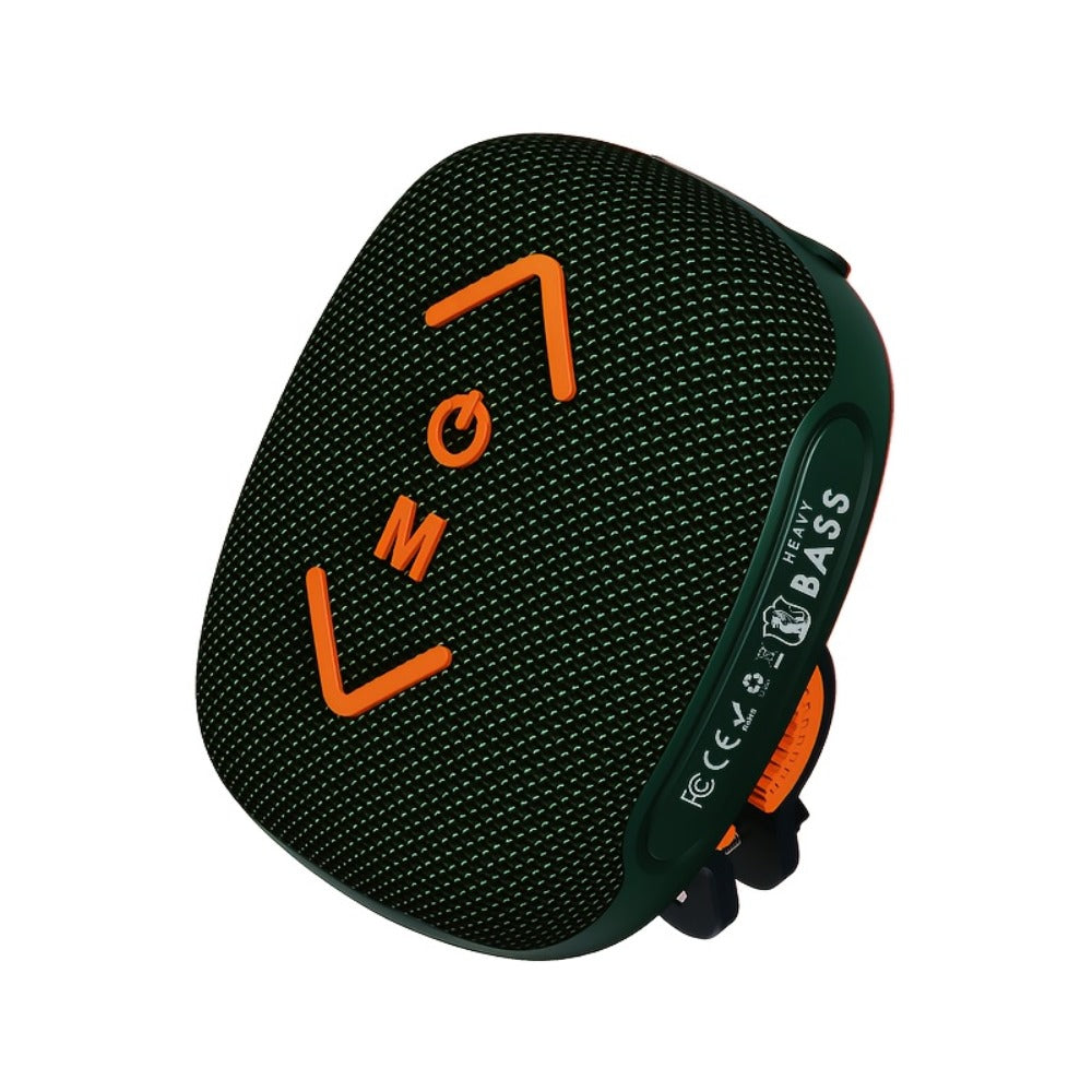 Wireless Bike Speaker with Removable Bicycle Mount, USB Rechargeable Portable Outdoor Bluetooth Speaker for Mountain Bikes Road Bikes Cycling Commuting and Hiking